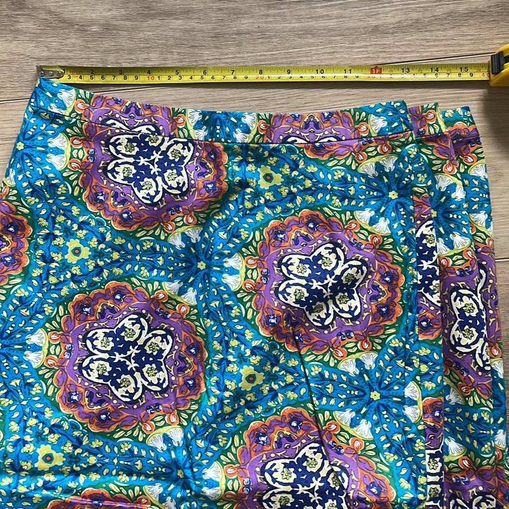 Kaleidoscope Print Pencil Skirt - Picture 3 of 12